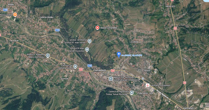 Teren intravilan arabil, Oraș Comănești, jud. Bacău 6312870