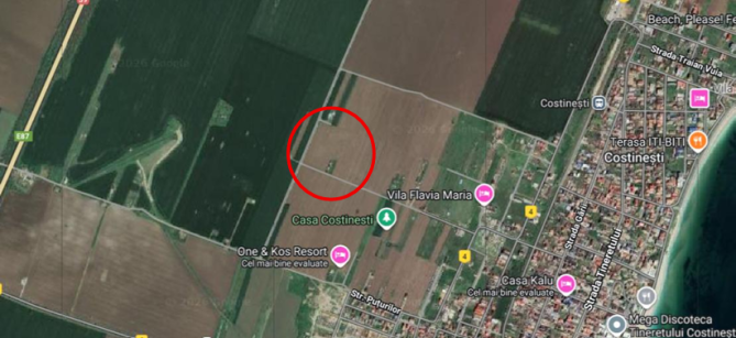 Teren extravilan 5000mp, Costinesti, judetul Constanta