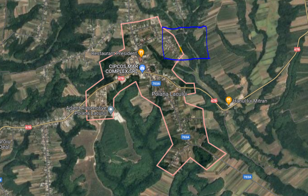 Teren agricol intravilan, Poiana Lacului, sat Paduroiu Din Vale