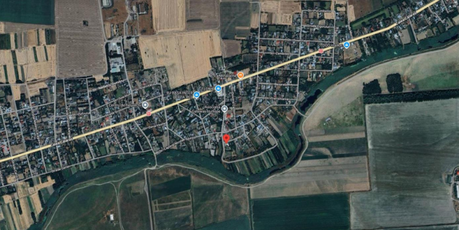 Cota 1/2 din casa plus teren, strada General Vasile Milea, comuna Gradistea, judetul Calarasi