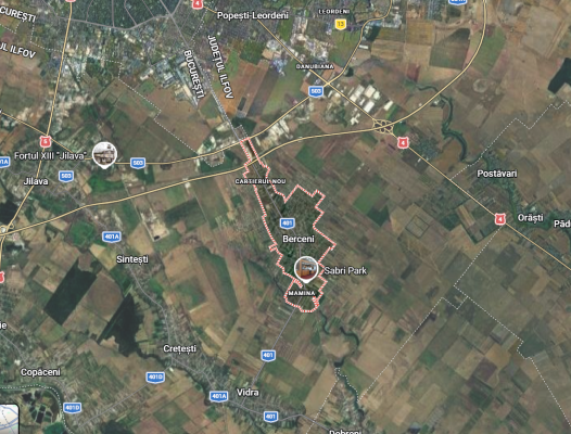 Cotă 1/6 din teren extravilan arabil 1.248 mp – Comuna Berceni, județul Ilfov
