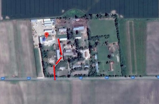 Teren 3.310 mp cu constructii - spatiu depozitare si logistica situat in Com. Romanu, Braila