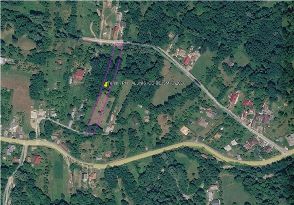 Cota 2/3 din teren intravilan 2500mp, Loc. Alunis, judetul Prahova