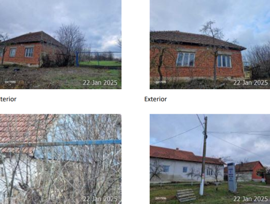 Cota de 1/2 din Imobil rezidențial reprezentând Teren si casa situate in Loc. Sosdea, Str Macesilor, Jud. Caraș-Severin