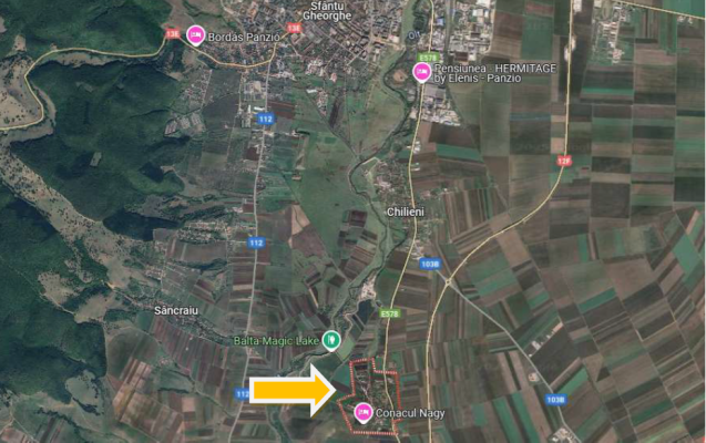 Cota de 6/16 din teren agricol extravilan sat Coseni, jud. Covasna 5903810