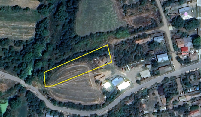 Teren intravilan 1.872 mp – Str. Plopilor, Sfințești, județul Teleorman