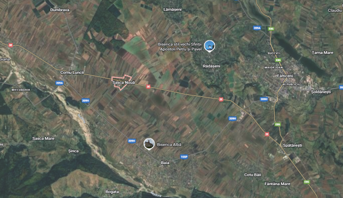 Cota 1/2 din teren extravilan agricol, Com.Cornu Luncii, Jud.Suceava
