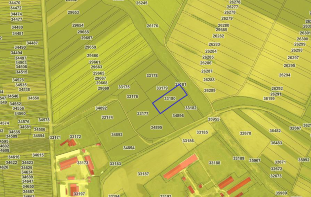 Cota de 1/4 din teren agricol intravilan arabil, 4.000 mp, Chirnogi, jud. Călărași
