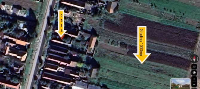 Cota de 1/4 din casa si teren, sat Chichis, str Mare,  jud. Covasna