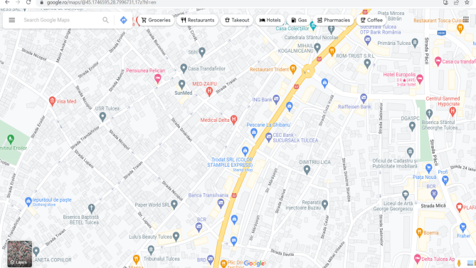 Cota 1/2 din apartament cu 3 cam. Str. Babadag, Tulcea