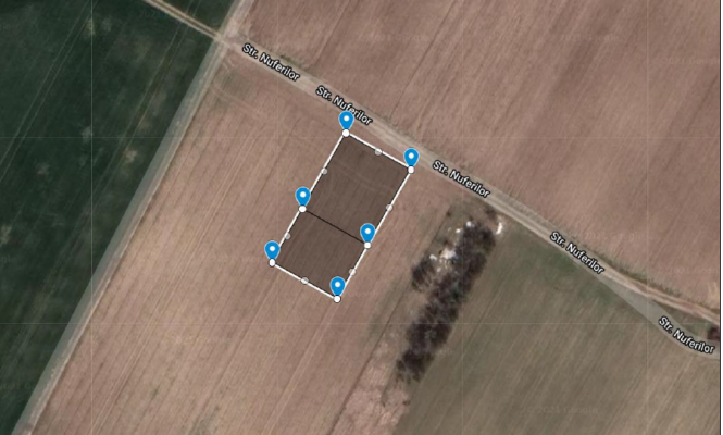 cota de 1/4 din teren intravilan, sat Vidra, com. Vidra
