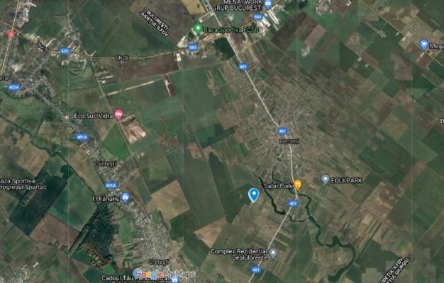 cota de 1/4 din teren intravilan, sat Vidra, com. Vidra