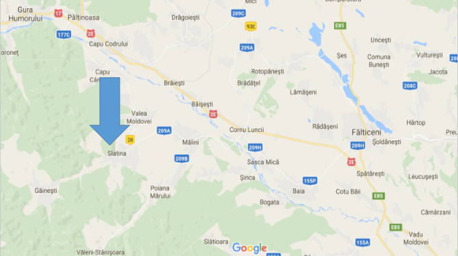 Casa si teren, loc. Slatina, jud.Suceava