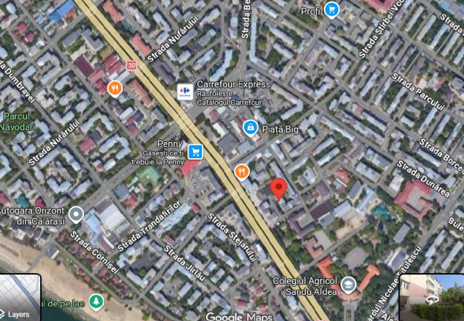Apartament 3 camere Călărași – 65 mp – etaj 3, str. Prelungirea București
