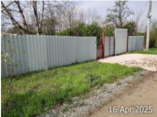 Teren si casa in localitatea Sapunari, Str. 10, judetul Calarasi