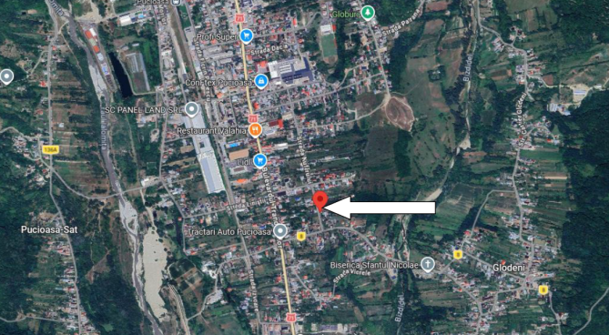 Teren intravilan Pucioasa – 895 mp,str. Nufărului, Dâmbovița