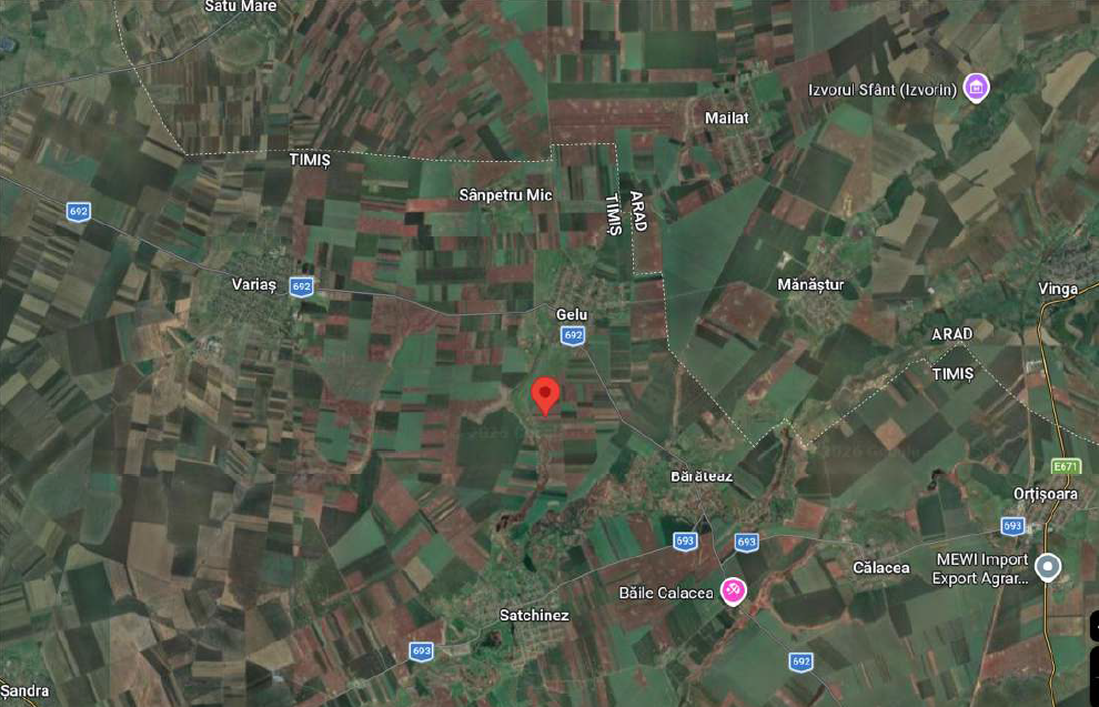Cota 3/32 din teren extravilan arabil, Comuna Variaș, Județul Timiș