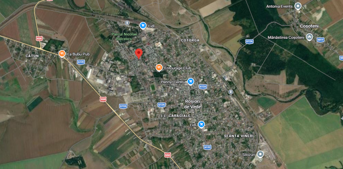 Apartament cu 3 camere si dependinte situat pe strada Isbiceanu, Parter, Rosiorii de Vede,  judetul Teleorman