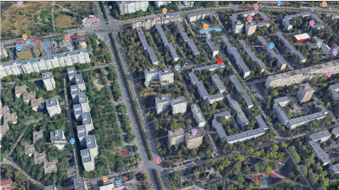 Cota de 1/2 din apartament 3 camere București (Titan), Aleea Zăvideni