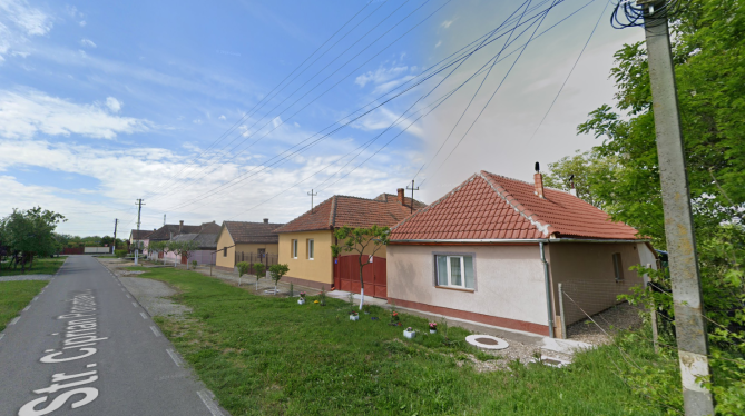 Cotă 1/2 din casă și teren intravilan – Sat Galșa, Comuna Șiria, Județul Arad