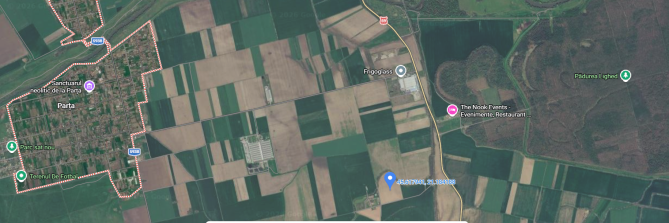 Teren extravilan arabil 74.000 mp – Parța, jud. Timiș