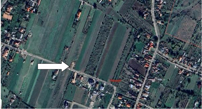 Teren intravilan, Comuna Berca, judetul Buzau
