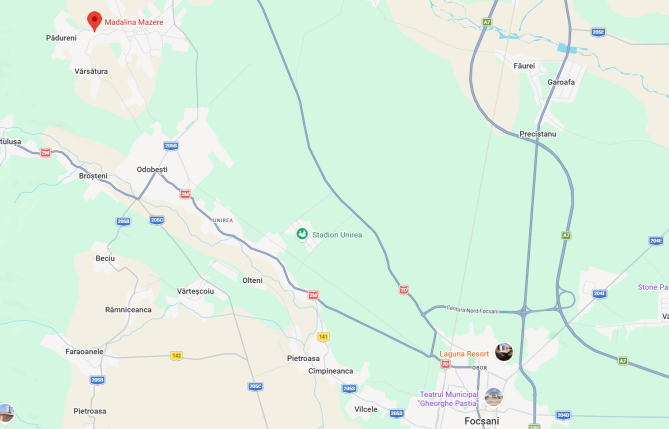 Teren extravilan – vie, Comuna Jariștea, județul Vrancea 6692073