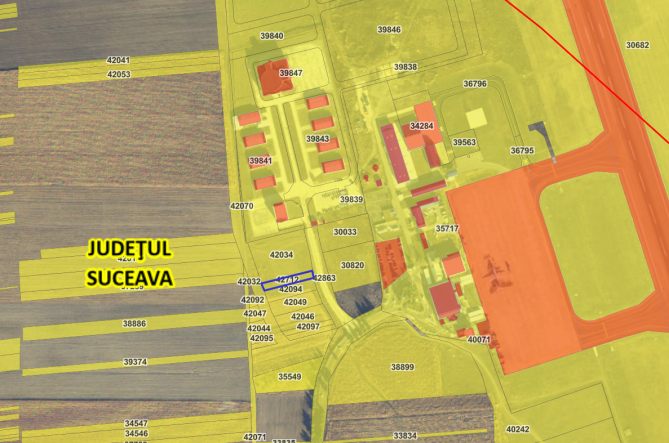 Cota 1/3 teren extravilan (zona Aeroport) Loc.Salcea, Jud. Suceava