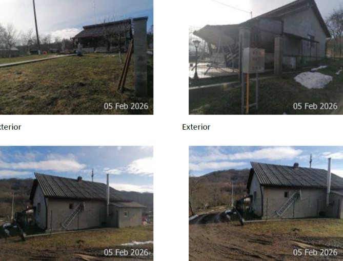 Cota 1/2 din casă cu teren extravilan – Sat Zdrapți, Comuna Crișcior, jud. Hunedoara