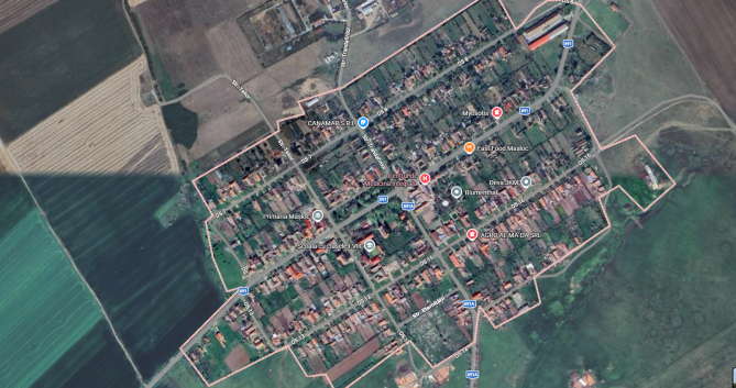 COTĂ 8/32 TEREN EXTRAVILAN – MAȘLOC, JUD. TIMIȘ