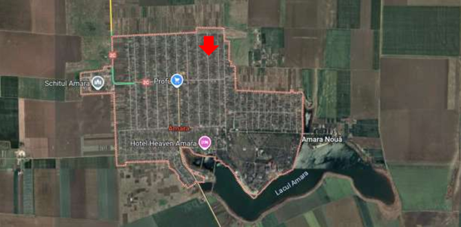 Cota 1/2 din teren intravilan 1314mp, str. Mihai Viteazu, Amara, judetul Ialomita-6241704
