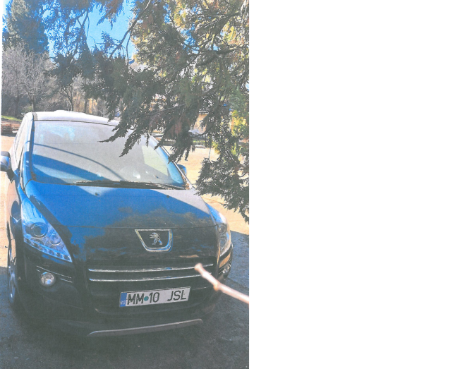 autoturism PEUGEOT tipul HU/HURHC*/3008
