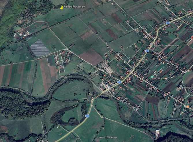 Teren extravilan 9700mp, Podu Olt, comuna Harman, jduetul Brasov