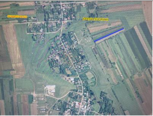 Teren agricol extravilan 1222 mp, Calmatuiu de Sus