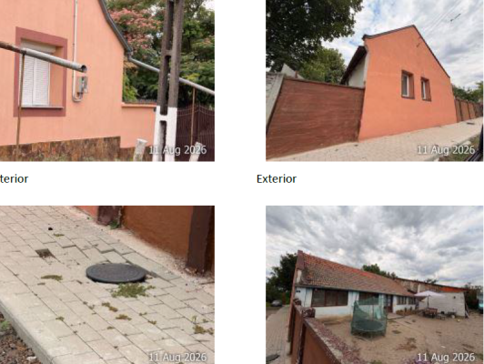Casă + teren intravilan (cotă proprietate 1/2), Comuna Vinga, județul Arad