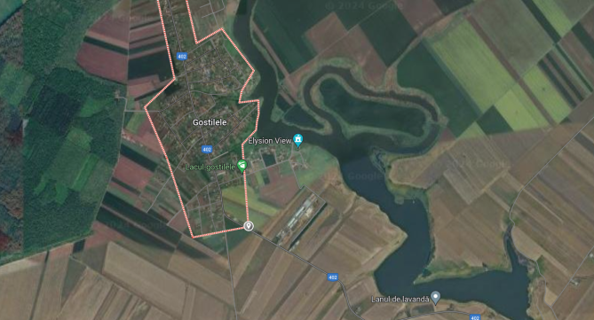 Cota de 3/8 din teren intravilan, localitatea Gostilele, Jud Calarasi
