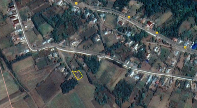 Teren intravilan cu constructie, sat Ciorasti, com. Priponesti, jud. Galati
