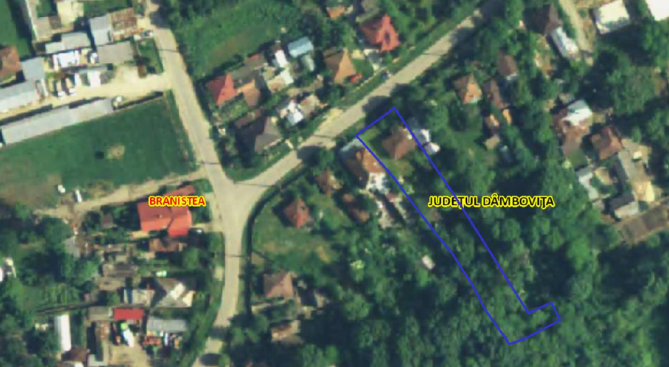Casa si teren, sat Branistea, comuna Branistea, Dambovita