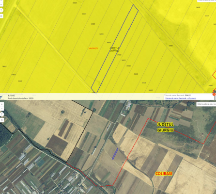 Teren extravilan 2.500 mp – Vărăști, Jud. Giurgiu