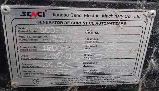 Generator trifazic 10 KW