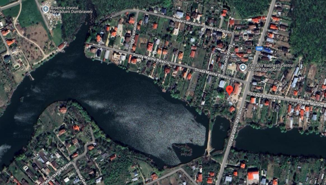 Teren intravilan si constructie com. Balotesti, jud. Ilfov
