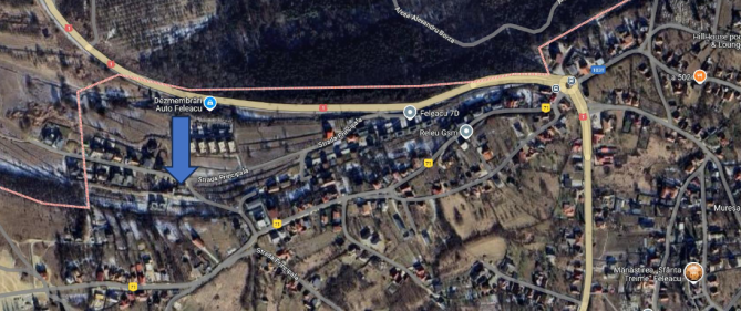 Cota de 1/2 din Casă P+M și teren în Feleacu, Str. Principală, jud. Cluj