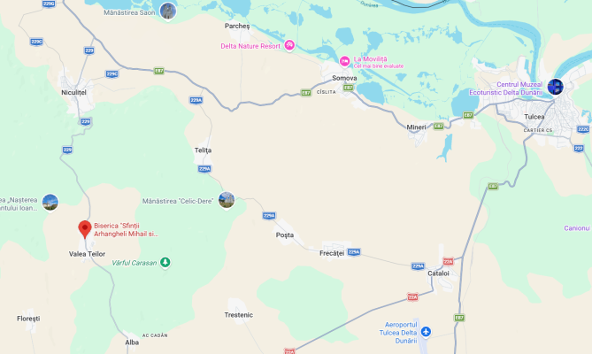Cote indivize din teren extravilan agricol 8.000 m², Valea Teilor, județul Tulcea 6524897