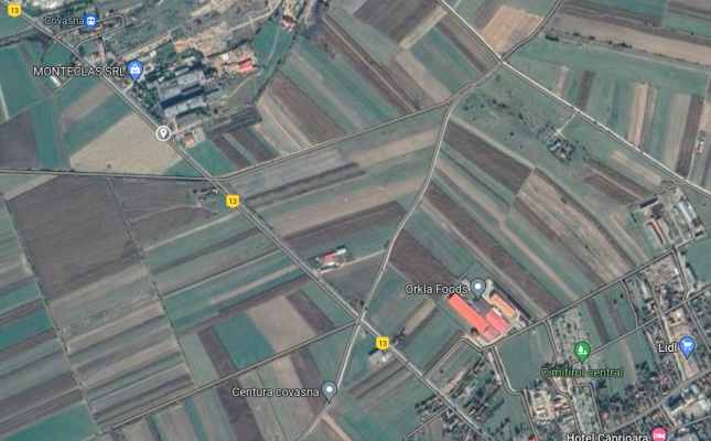 Spatiu industrial, teren si cladiri, Covasna, str. Garii, nr. 1
