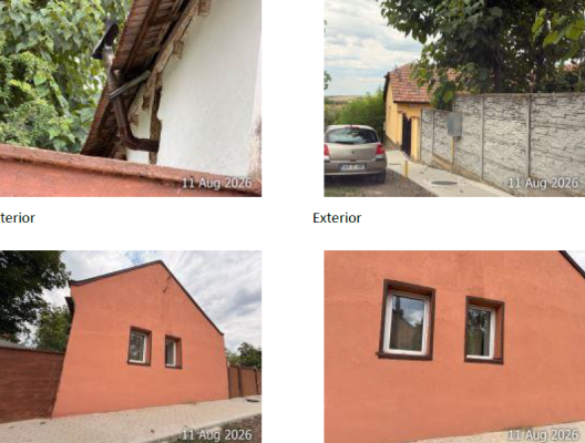 Casă + teren intravilan (cotă proprietate 1/2), Comuna Vinga, județul Arad