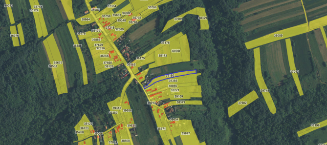 Teren intravilan 3351mp, comuna Danesti, sat Trocani, judetul Gorj