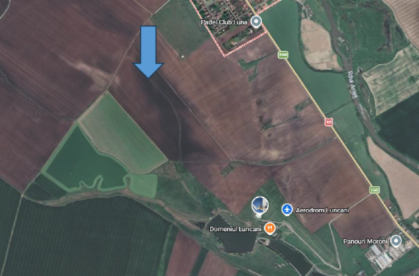 Cota 1/2 din teren extravilan 3600 mp – Luna, județul Cluj