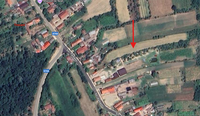 Teren intravilan 3351mp, comuna Danesti, sat Trocani, judetul Gorj