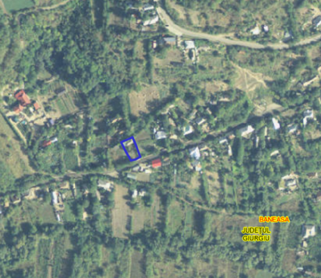 Teren si constructie, Str. Pescariei, com. Baneasa, sat Pietrele, Giurgiu