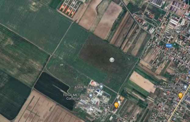 Teren agricol intravilan agricol in suprafata de 210.000 mp, loc. Mihailesti, Giurgiu
